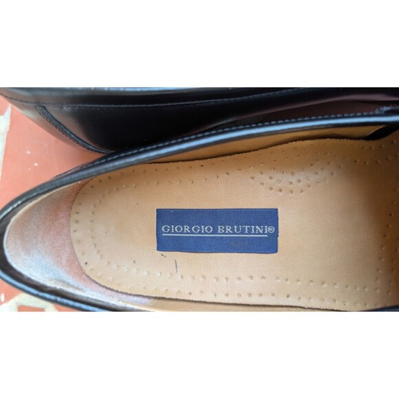 Giorgio Brutini Black Leather Oxford Dress Shoes w/Tassels -Sz 10.5D main image 3
